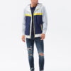 Ombre Clothing meeste kapuutsiga jope - Thumbnail Image 6