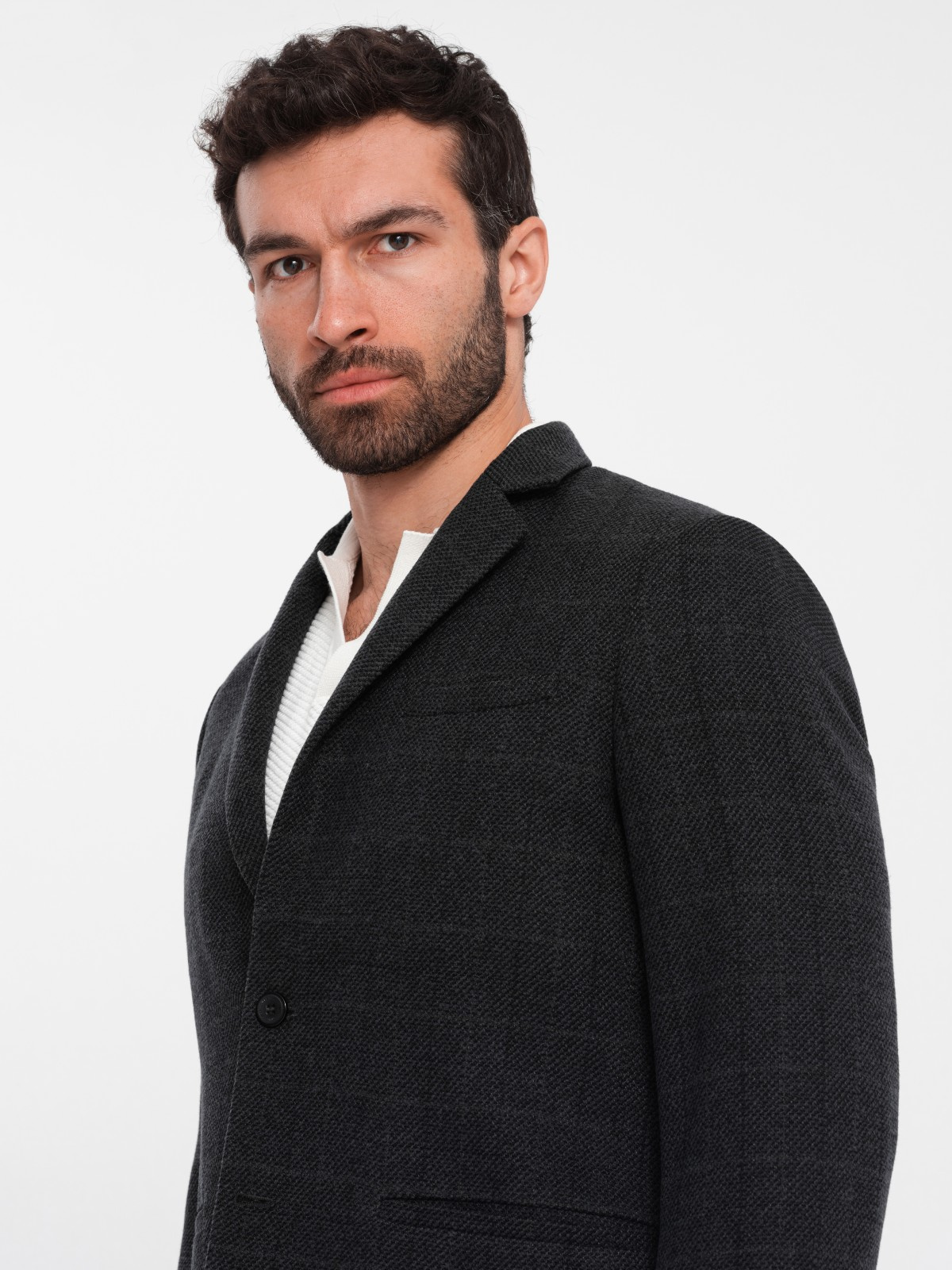 Meeste ruuduline pintsak Ombre Clothing - Image 13