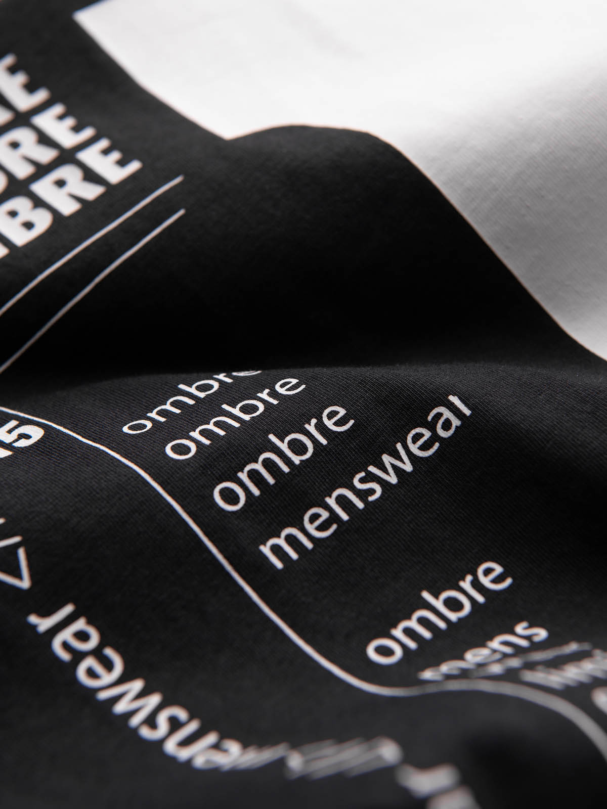 Ombre Clothing meeste trükisega puuvillane T-särk - Image 18