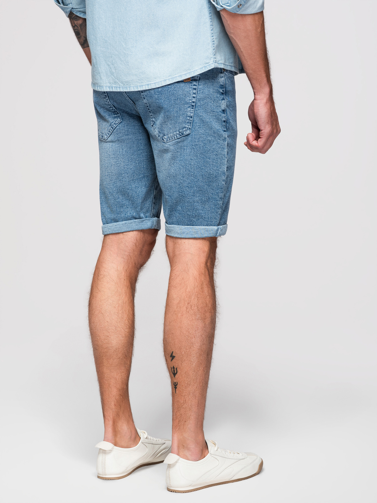 Ombre Clothing meeste teksapüksid lühikesed - Image 4