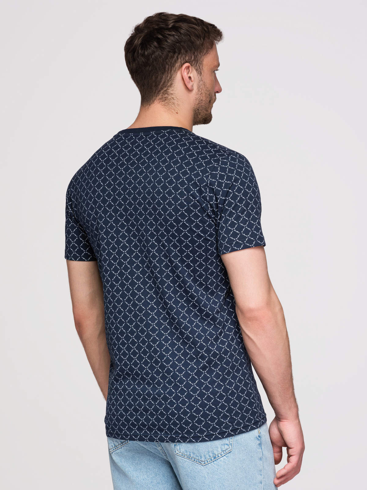 Meeste mustriline T-särk Ombre Clothing - Image 5