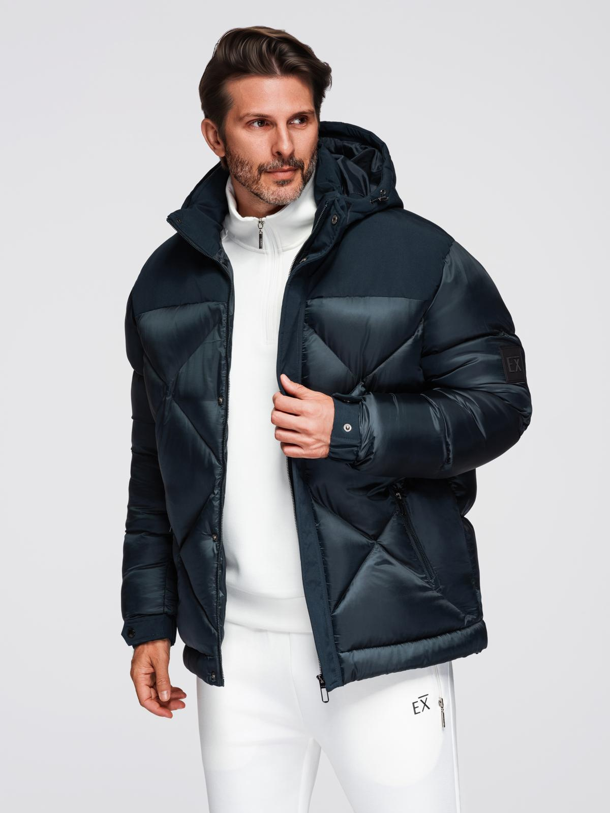 Meeste tepitud talvejope Ombre Clothing - Image 16