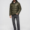 Meeste tepitud kapuutsiga talvejope Ombre Clothing - Thumbnail Image 3