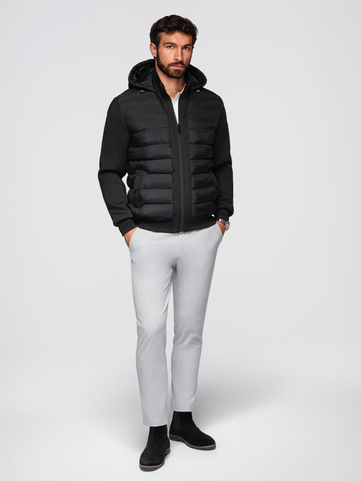 Meeste kapuutsiga hübriidjakk Ombre Clothing - Image 3