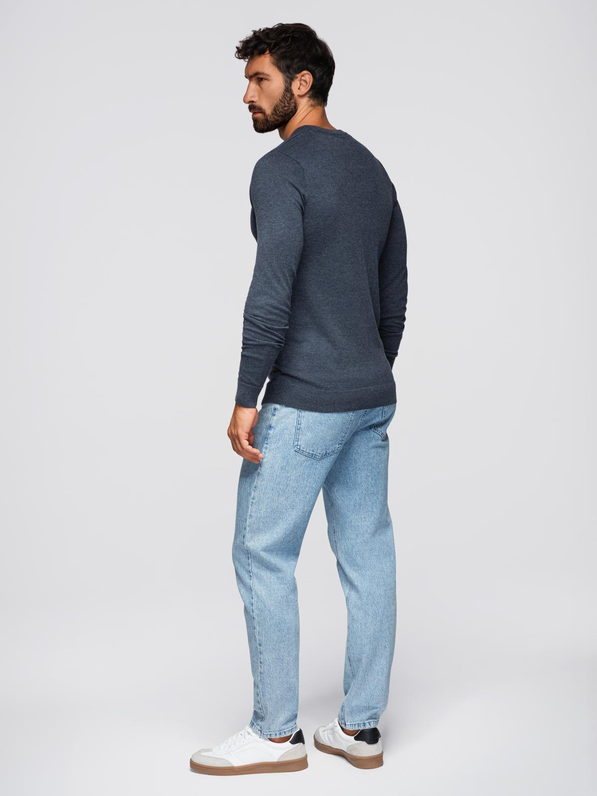 Ombre Clothing klassikaline ümara kaelusega meeste kampsun - Image 67