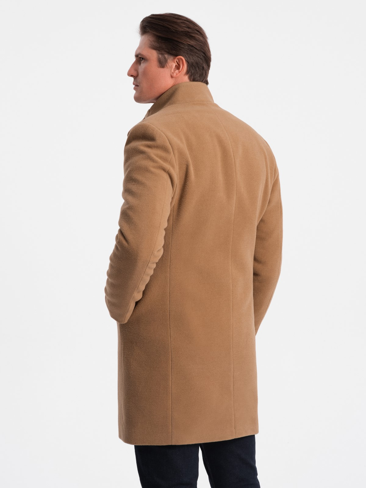 Ombre Clothing meeste püstkraega mantel - Image 8