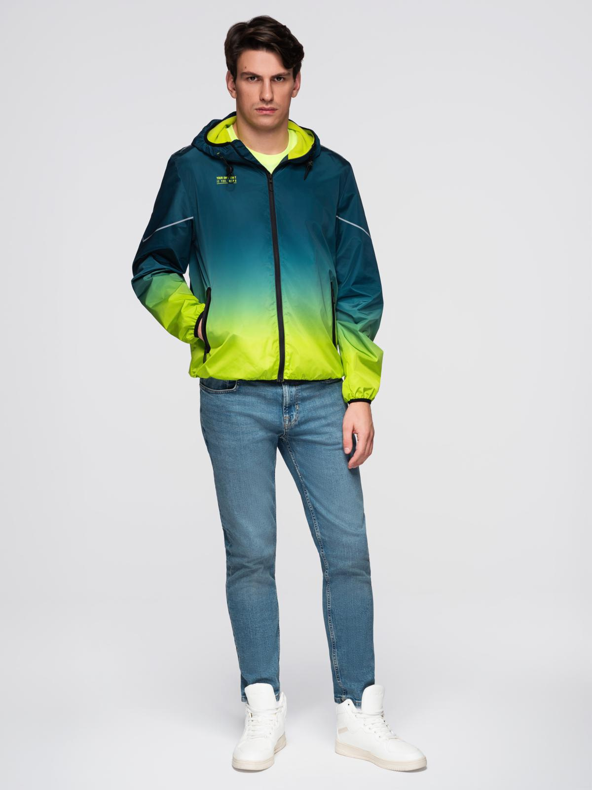 Meeste kapuutsiga üleminekujope Ombre Clothing - Image 4