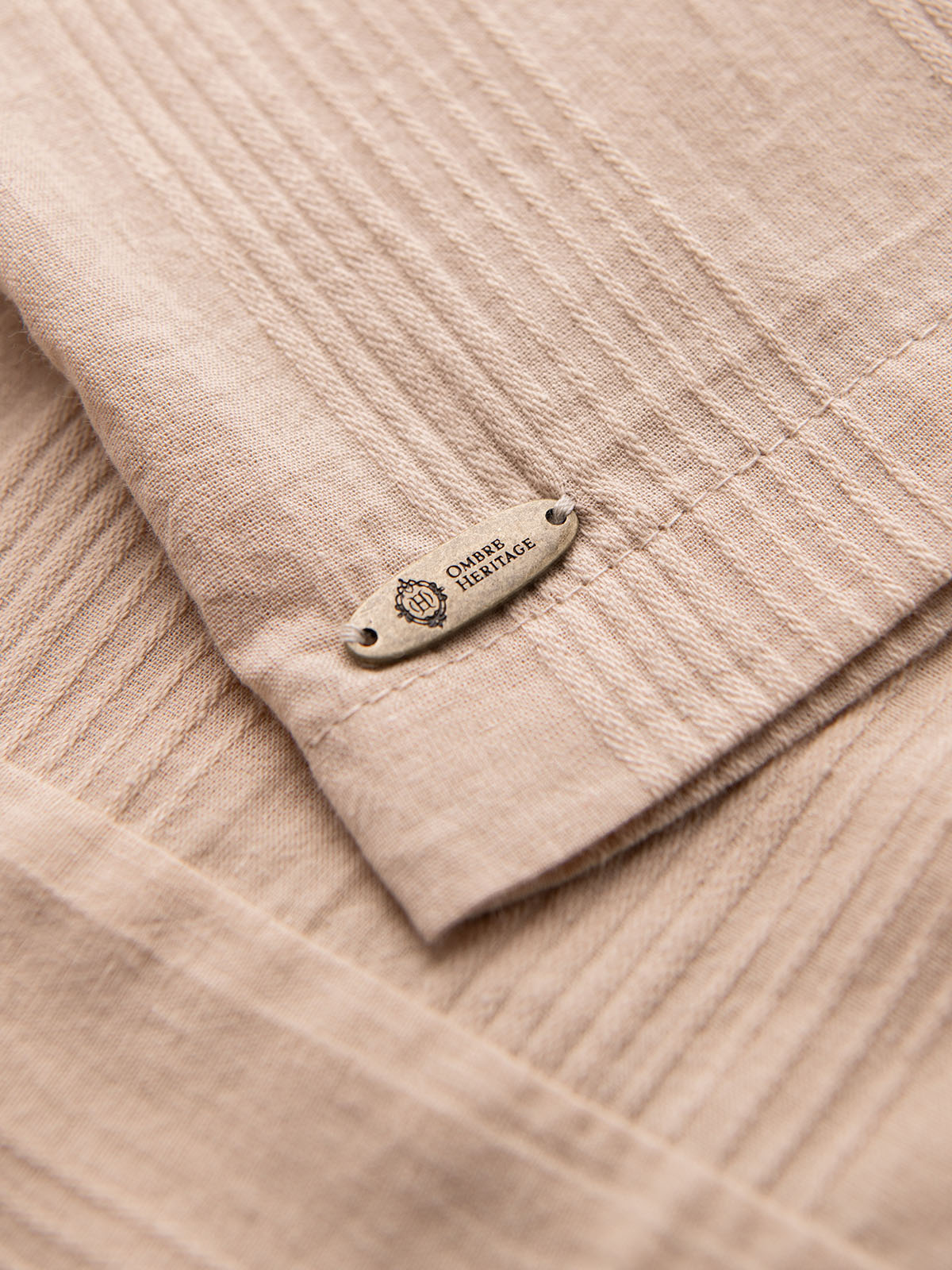 Meeste puuvillane lühikeste varrukatega särk Ombre Clothing - Image 8