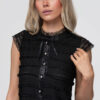Naiste lühike pitsdetailidega pluus Ombre Clothing - Thumbnail Image 11