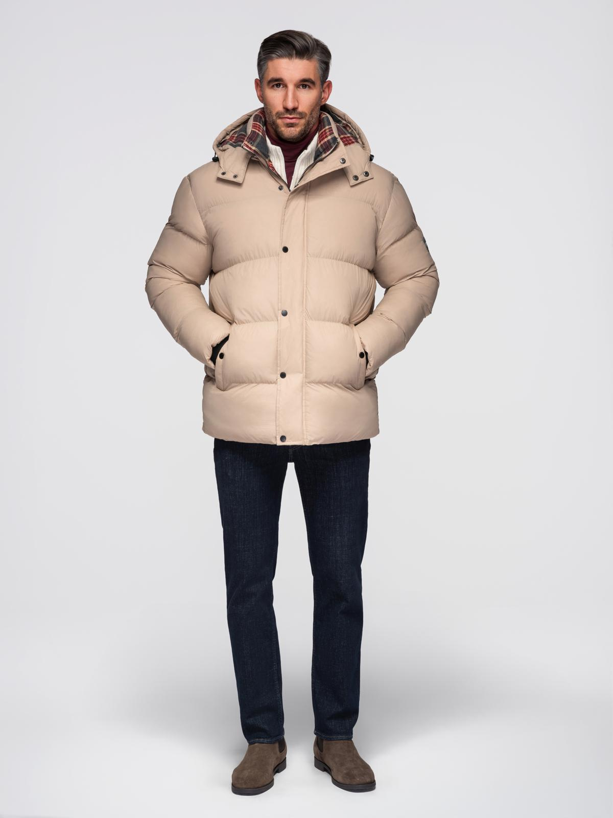 Meeste tepitud kapuutsiga jope Ombre Clothing - Image 10