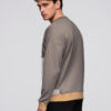 Meeste ülisuur kontrastse plokiga dressipluus Ombre Clothing - Thumbnail Image 12