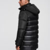 Ombre Clothing meeste tepitud talvejope kapuutsiga - Thumbnail Image 7