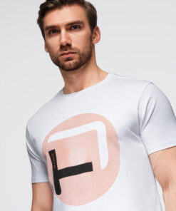 Meeste T-särk Ombre Clothing trükisega