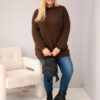 Avara lõikega naiste kampsun Kesi Plus Size - Thumbnail Image 50