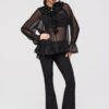 Larica volangidega peplum-pluus - Thumbnail Image 7