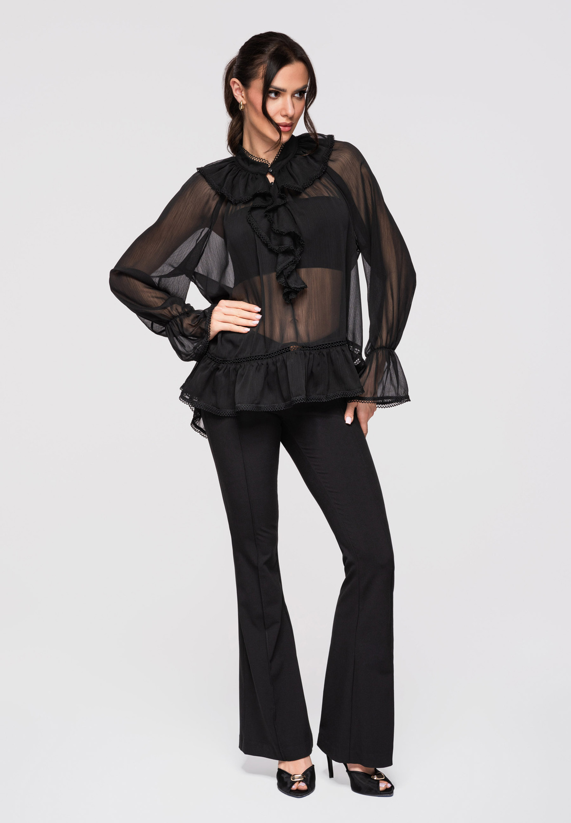 Larica volangidega peplum-pluus - Image 7