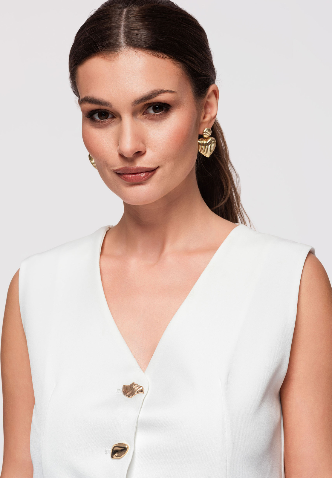 Larica naiste vest pitsdetailiga - Image 5