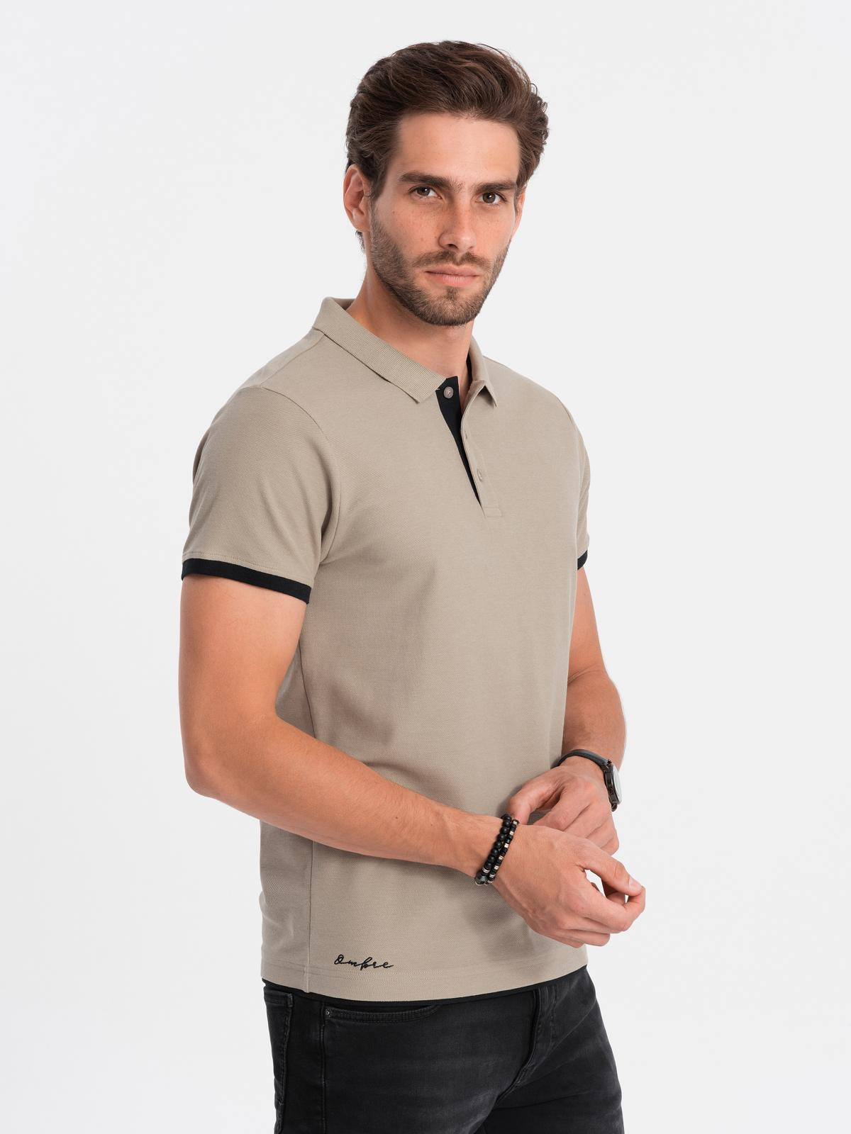 Meeste puuvillane polosärk Ombre Clothing - Image 77
