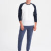 Ombre Clothing meeste dressipüksid ottomani kangast vahetükkidega - Thumbnail Image 14