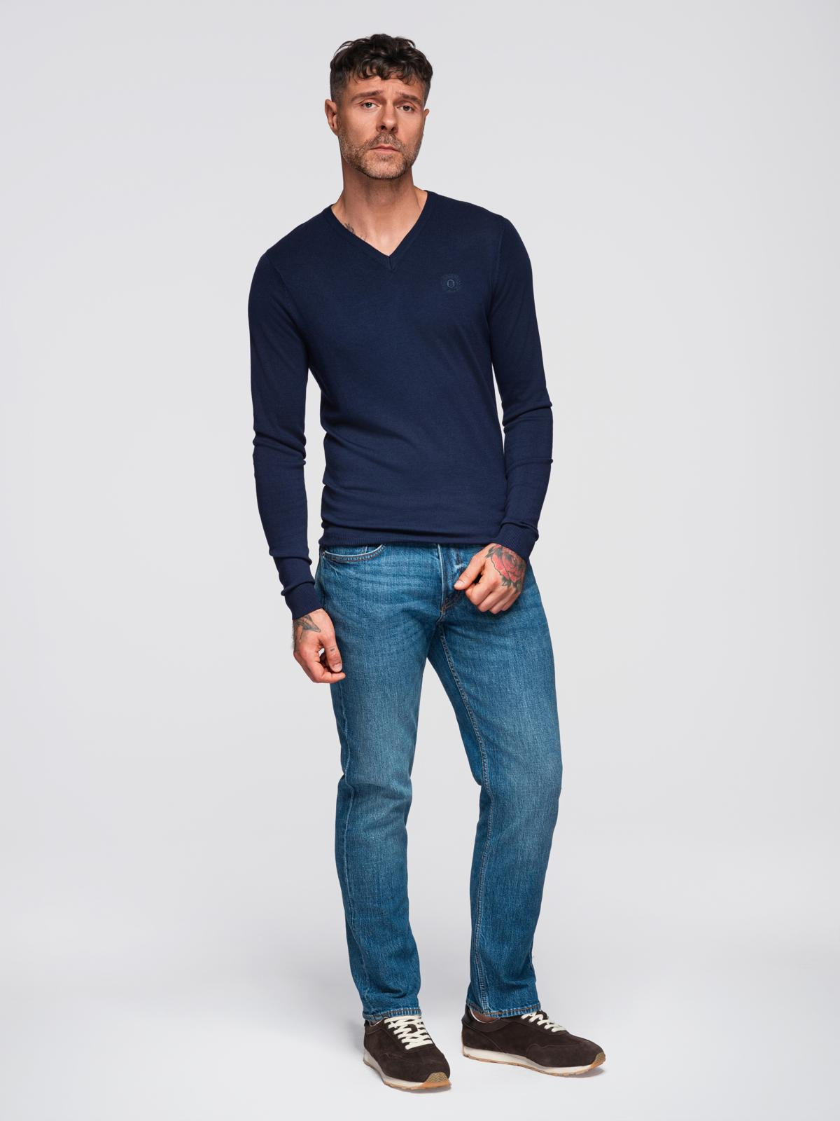 Ombre Clothing meeste V-kaelusega kampsun - Image 37