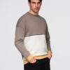 Meeste ülisuur kontrastse plokiga dressipluus Ombre Clothing - Thumbnail Image 11