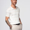 Meeste kootud triibuline polosärk Ombre Clothing - Thumbnail Image 21