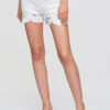 Naiste tikandiga lühikesed püksid Ombre Clothing - Thumbnail Image 4