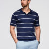 Meeste kootud triibuline polosärk Ombre Clothing - Thumbnail Image 2