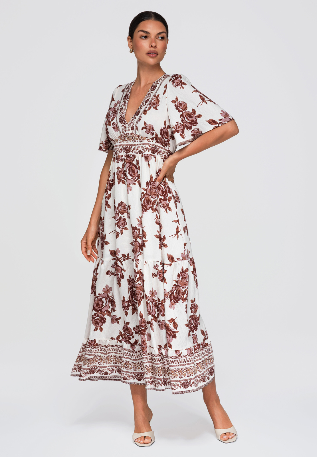 Ombre Clothing lilleline naiste maksikleit - Image 1