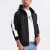 Ombre Clothing meeste lukuga pusa püstkrae ja triipudega - Thumbnail Image 32