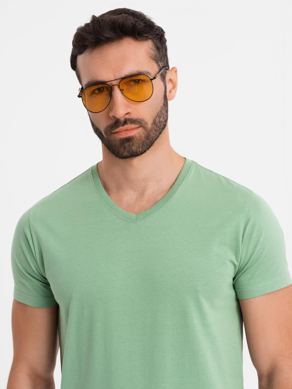 Ombre Clothing meeste V-kaelusega T-särk - Image 67