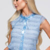 Naiste lühike pitsdetailidega pluus Ombre Clothing - Thumbnail Image 5