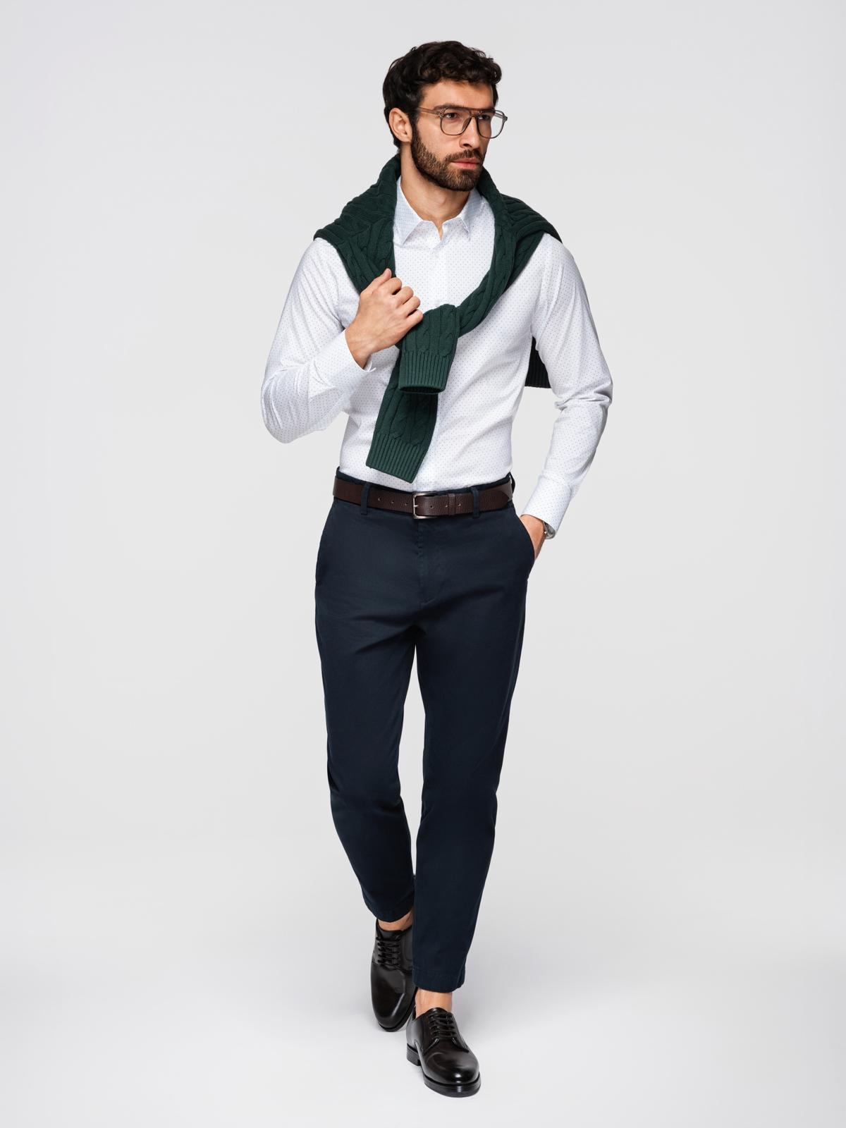 Ombre Clothing meeste pikkade käistega triiksärk - Image 3