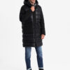 Meeste pikem tepitud talvejope kapuutsiga Ombre Clothing - Thumbnail Image 3