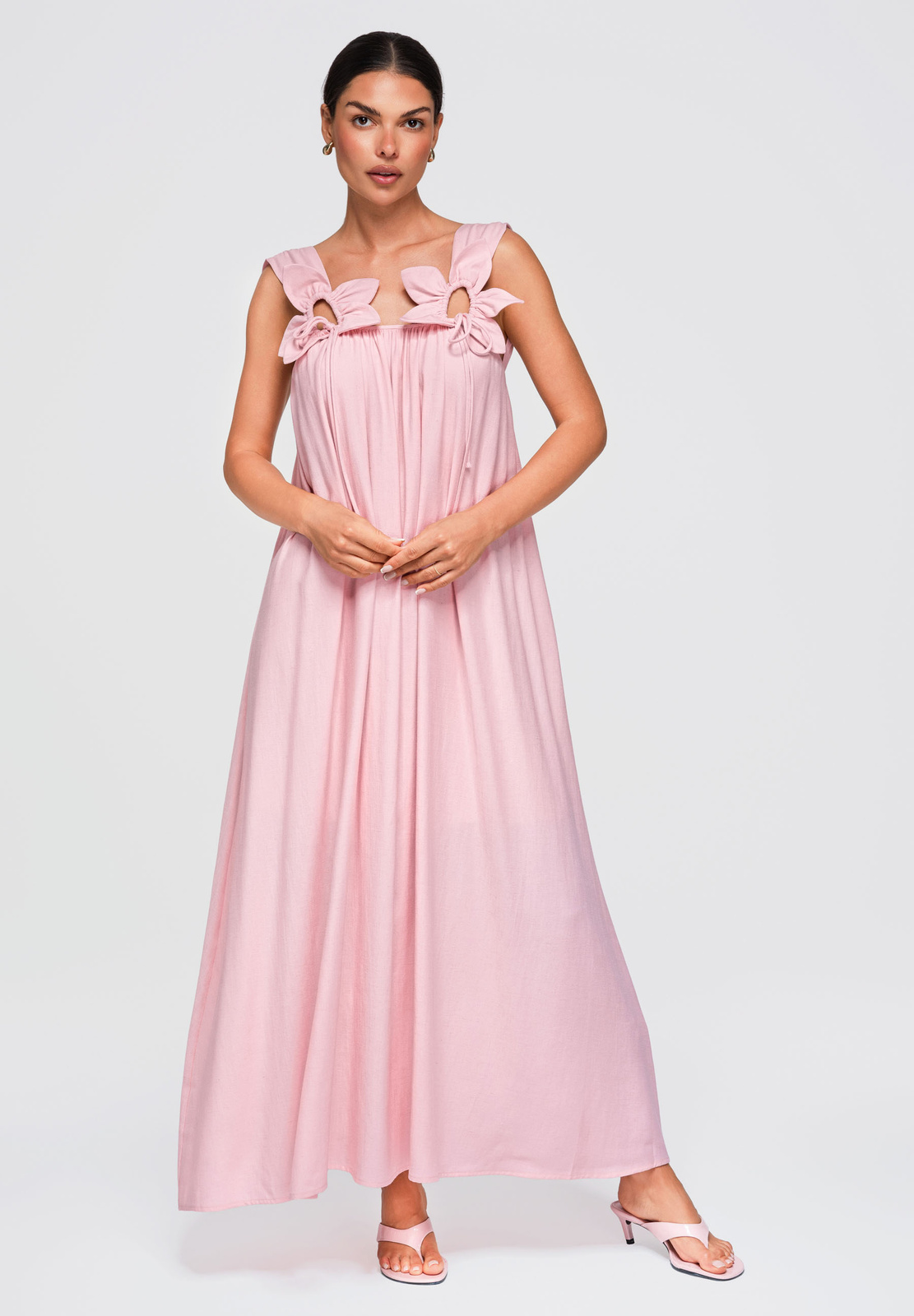 Ombre Clothing naiste maksikleit dekoratiivsete õlapaeltega - Image 12