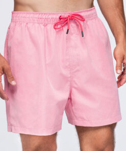 Meeste ujumispüksid matt viimistlusega kangast Ombre Clothing
