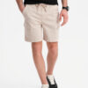 Ombre Clothing meeste lühikesed püksid nöörvööga - Thumbnail Image 3