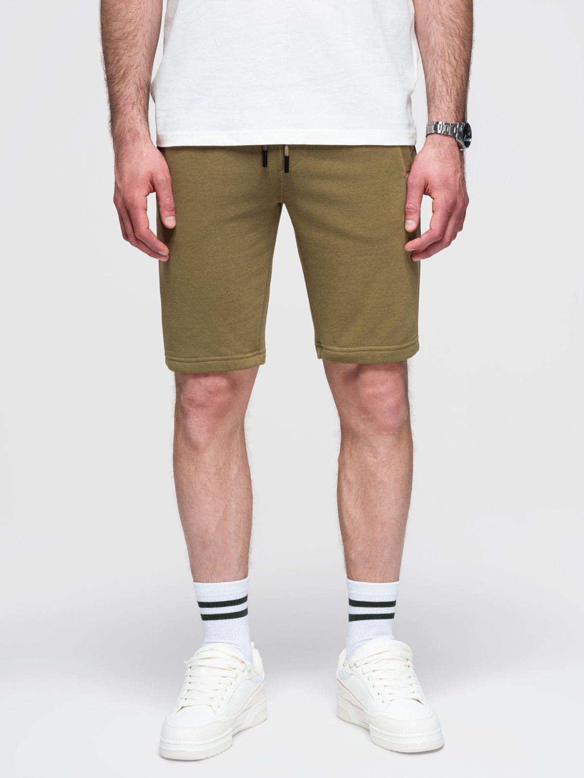 Meeste puuvillased dressilühikesed püksid Ombre Clothing - Image 15