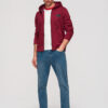 Meeste tõmblukuga kapuutsiga dressipluus Ombre Clothing - Thumbnail Image 21