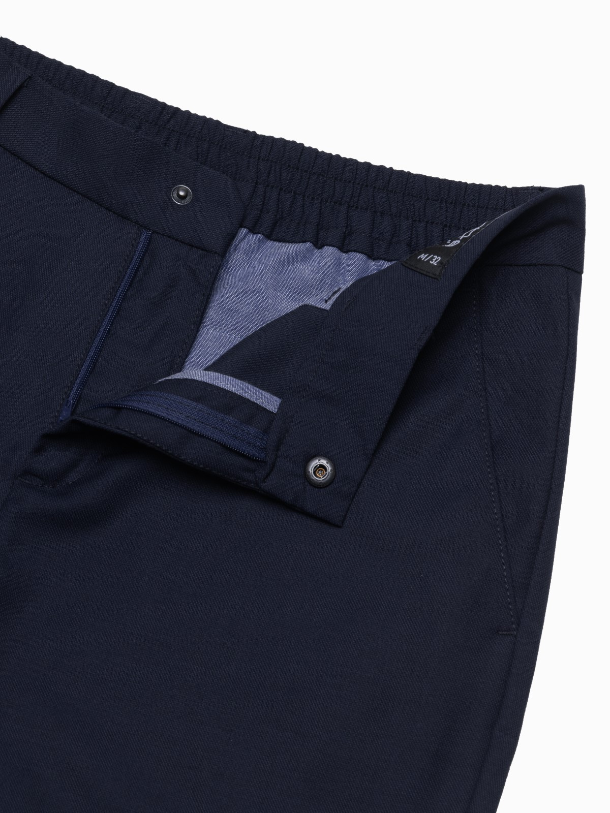 Elastse vöökohaga meeste chino-püksid Ombre Clothing - Image 26