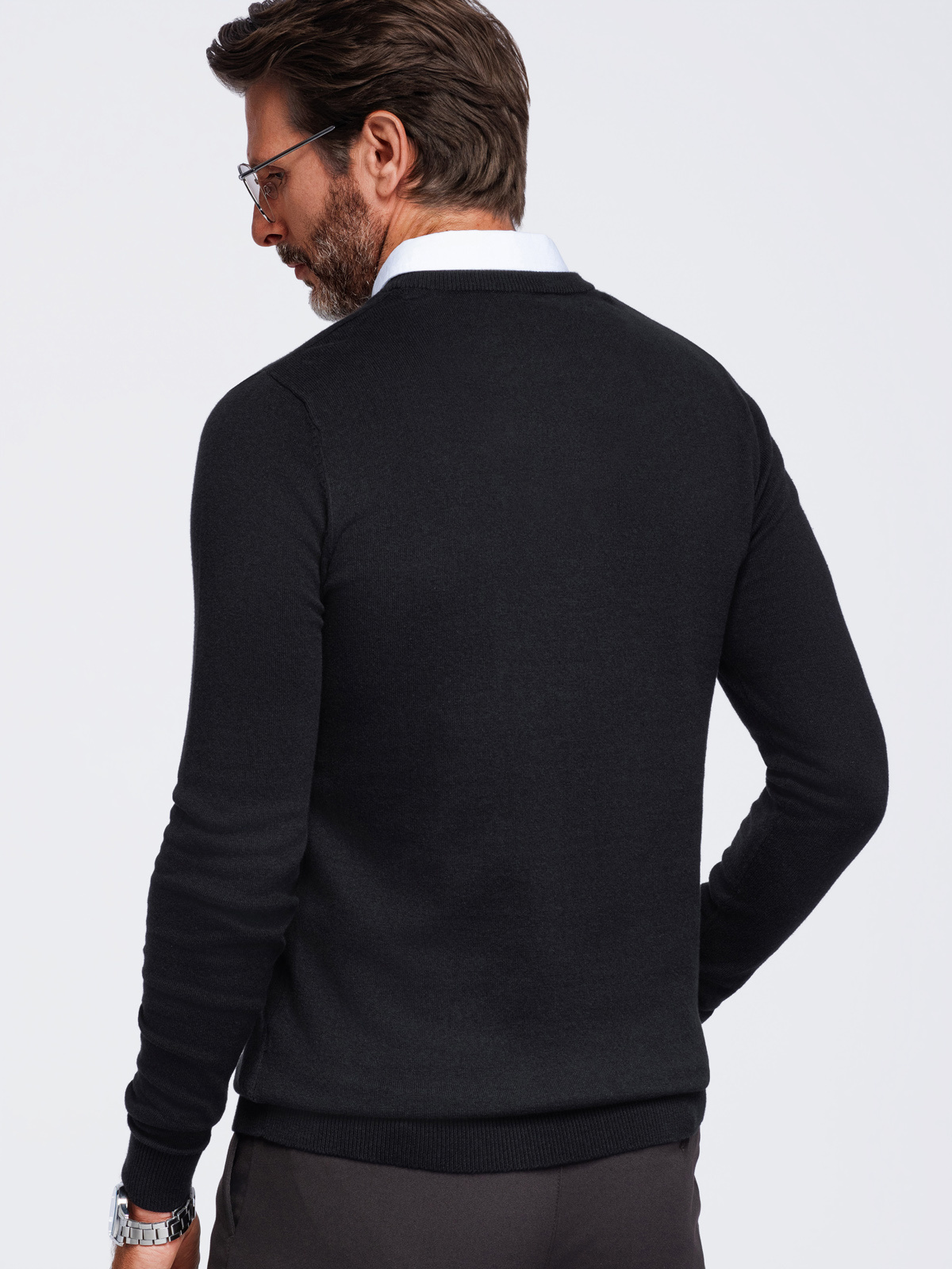 Meeste V-kaelusega kampsun Ombre Clothing - Image 33