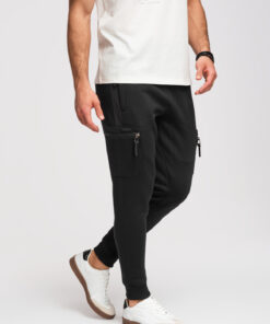 Meeste dressipüksid lukuga taskutega Ombre Clothing