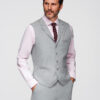 Ombre Clothing meeste reväärkraega ülikonnavest - Thumbnail Image 3