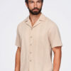 Meeste puuvillane lühikeste varrukatega särk Ombre Clothing - Thumbnail Image 5