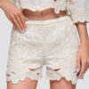 Naiste tikandiga lühikesed püksid Ombre Clothing - Thumbnail Image 6