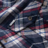 Ombre meeste ruuduline flanellsärk rinnataskutega - Thumbnail Image 16