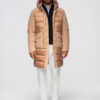 Meeste kapuutsiga tepitud pikem jope Ombre Clothing - Thumbnail Image 16
