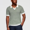 Ombre Clothing meeste kootud triibuline polosärk - Thumbnail Image 13
