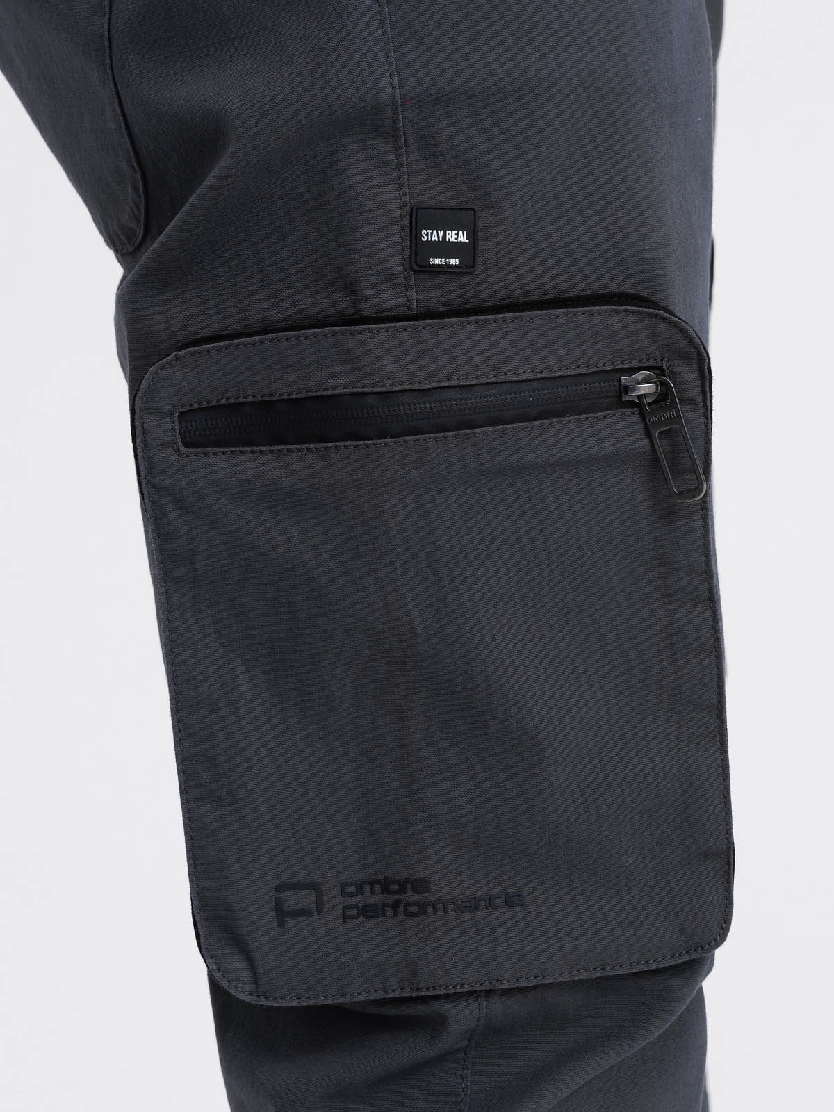 Meeste cargo-stiilis dressipüksid Ombre Clothing - Image 38