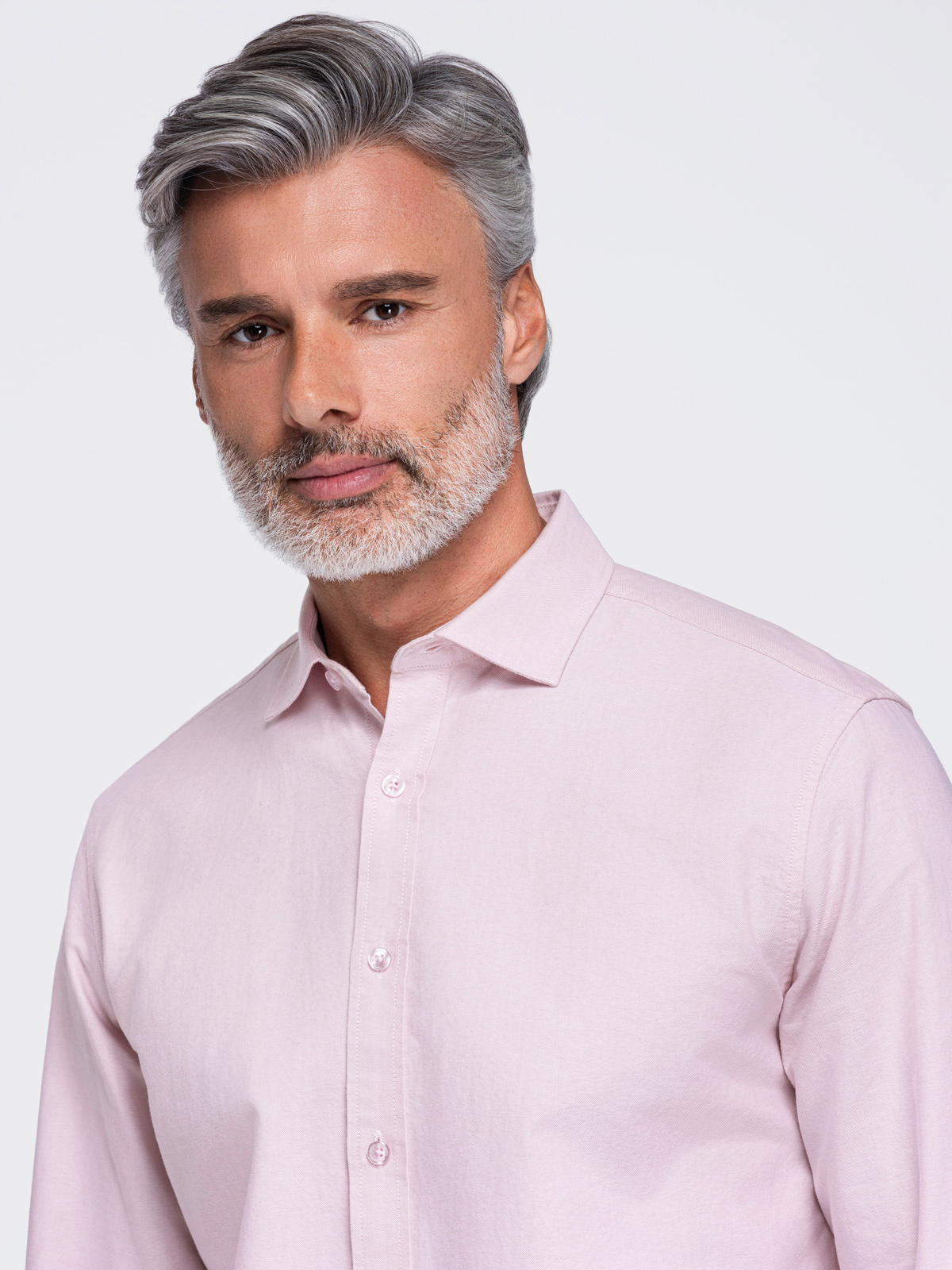 Meeste puuvillane oxford-särk Ombre Clothing - Image 2